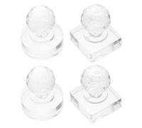 MAGICLULU Timbro per ombretto fai da te da 4 pezzi: strumento per il trucco degli occhi per creare palette personalizzate - Strumento per riparare palette di ombretti e illuminanti