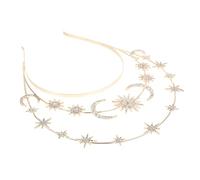 MAGICLULU Tre Livelli Accessori Per Delle Donne Dea Copricapo Dea Per La Ragazza Dea Copricapo Dea Per Per La Ragazza Stella