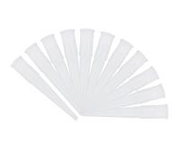 MAGICLULU Ugelli per Silicone in Silicone Sigillante Bianco 30 Pezzi, Accessori per Pistole di Calafataggio Resistenti, Ugelli per Colla per Calafataggio Durevoli, per Sigillanti Domestici