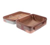 MAGICLULU Valigia Cosmetici Portatile Abs Anti-graffio Trolley da Viaggio Compatto per Trucchi e Accessori Custodia Maneggevole per Uso Professionale e Personale