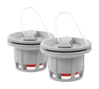 MAGICLULU Valvola per Gommone 2 Pezzi in Pom ad Alta Pressione, Adattatore Aria per Kayak e Barca Gonfiabile, Accessori Pratici per Sport Acquatici e attività di Pesca