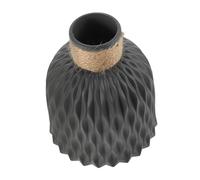 MAGICLULU Vaso da Fiori in plastica Elegant uffizi strenna Bicchiere fito Vase Fiore Alto Decorativo centrotavola Matrimonio per tavoli Bottiglia di Fiori Decorativi Vaso di plastica pp Grey