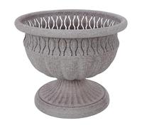 MAGICLULU Vaso da Fiori Vintage in Ferro per Esterno, Grande Vaso Rustico con Ampia Apertura per Piante Succulente, Centrotavola retrò per Matrimonio e Decorazioni da Patio