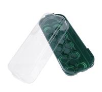 MAGICLULU Vassoio di Germinazione Professionale in Plastica Verde 5 Pezzi, Scatola per Propagazione da Giardino Alveoli per Semina, Coltivatore Resistente per Piccoli Fiori e Colture,