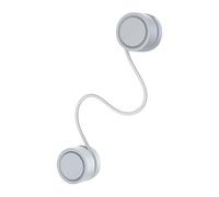 MAGICLULU Ventilatore da Collo Sospeso Piccolo Ventilatore Portatile Ricarica USB per Esterni Attività all Aperto Viaggio Ufficio Casa Piccole Dimensioni Leggero Facile Trasportare Riporre