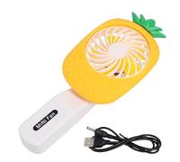MAGICLULU Ventilatore Portatile Usb Estivo Ventilatore Ricaricabile Con Design Carota Cartoon Per Casa Ufficio Scuola e Attività All Aperto Silenzioso e Facile Da Trasportare