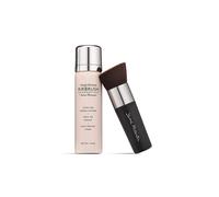 MagicMinerals AirGrush Foundation di Jerome Alexander - Set da 2 pc con fondazione aerografo e pennello Kabuki - trucco a spruzzo con ingredienti ant