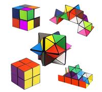 Magico 2 in 1, Infinito Giocattolo Twist 3D Puzzle