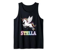 Magico design Stella unicorno ragazza nome Canotta