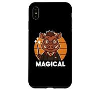 Magico Facocero Magico Con Parodia Bacchetta Magica Incantesimo Custodia per iPhone XS Max