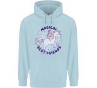 Magico Friends Un Ragazza Riding A Unicorn Uomo Felpa