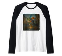 Magico Realismo Girandola Girandola Rotazione Vortice del Vento Maglia con Maniche Raglan