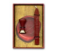 Magico Sigillo lo scarabeo Sigillatura Cera Esoteric Lettera Timbro Rosso Nuovo