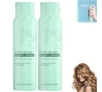 Magico spray per capelli secchi, aria libera e spray vaporoso, spray per capelli vaporosi con controllo dell'olio per sollevare il volume delle donne e degli uomini. (2pcs)