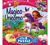 Magico unicorno. Libro puzzle. Ediz. a colori