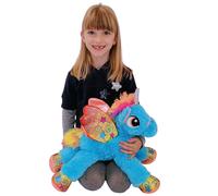 Magico Unicorno Peluche 45cm Morbido Pony Cavallo Ali Soft Plush Portafortuna