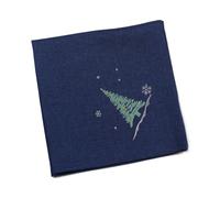 Magico Woodland Natale Ricamato Tovagliolo - 45cm x 45cm