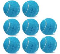Magicorange 8 palline da tennis pretagliate per gambe mobili e protezione pavimento, resistenti (azzurro)