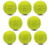 Magicorange 8 PCS Precut Walker Tennis Balls for Furniture Legs and Floor Protection, Heavy Duty Long Lasting Felt Pad Glide Coverings (Yellow)
