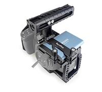 MAGICRIG BMPCC - Gabbia 4 K con manico NATO + morsetto di montaggio per scheda SSD T5 per fotocamera Blackmagic Pocket Cinema BMPCC 4K