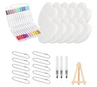 Magics Puff Paint Drawing Foam Texture Blanks Pittura Carta Bolla Disegno Penna Forniture Artistiche Magie Puff Vernice Schiuma Texture Kit di Pittura Penna a Bolla per Bambini