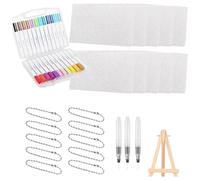 Magics Puff Paint Drawing Foam Texture Blanks Pittura Carta Bolla Disegno Penna Forniture Artistiche Magie Puff Vernice Schiuma Texture Kit di Pittura Penna a Bolla per Bambini