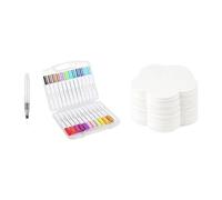 Magics Puff Paint Drawing Magics Texture Paper Bubble Drawing Pen Forniture artistiche per bambini e adulti Magia Puff Paint Puff Disegno Texture Kit per pittura con penna ad acquerello per bambini