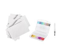 Magics Puff Paint Drawing Magics Texture Paper Bubble Drawing Pen Forniture artistiche per bambini e adulti Magia Puff Paint Puff Disegno Texture Kit per pittura con penna ad acquerello per bambini
