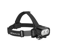 MagicShine Scoutlite LUMEO Luce Frontale da Testa 4000 Lumen con Pacco Batteria, Doppio Fascio Spot 28° + Diffuso 102°, Ricarica USB-C e Funzione Power Bank, Attacco Garmin