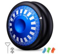 MAGICYOYO JoJo D6 YOSPINNER, 6 in 1 Trick JoJo con modalità di gioco versatili, 2A metallo Jo Jo per dita Spin, Responsive Jo-Jo Jo con inattività, Magic Yoyo Toy per bambini e adulti