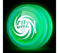 MAGICYOYO Yoyo Yoyo entry-level per bambini e principianti, reattivo YoYo D1 GHZ Glow in the Dark, Yo-yo con ritorno automatico, 2a Looping Trick Yo Yo con 6 corde Yo Yo (verde fosforescente)