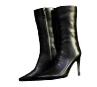 MagiDeal 1:6 Bambola Stivali Alti Stivali a Punta Tacchi Alti Casual Eleganti Scarpe per Bambole Calzature per Action Figure da 12'' Corpo Vestire, Nero