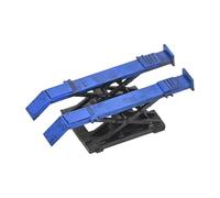 MagiDeal 1/64 Diorama Garage Tool Micro Garage Scene Decor Resina Ruota Auto Supporto Realistico per Progetti in Miniatura Decorazione da Tavolo, Allineamento delle Quattro Ruote