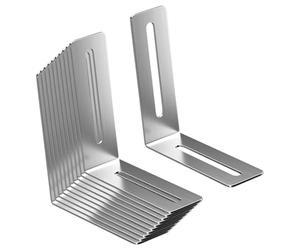 MagiDeal 10 Pezzi di Staffe di Supporto a L in Metallo per Mobili, Cassetti E Sedie.