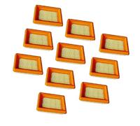 MagiDeal 10 Pezzi Filtro Aria, Filtri per Tagliaerba per Stihl Fs120 Fs200 Fs250 Fs300 Fs350 Fs400 Fs450, Per Stihl # 4131 141 0300, Per Filtro Dell'aria per Tosaerba/Trattore. 8.5x 8x 2.5cm