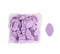 MagiDeal 100 spugne per esercitarsi a forma di occhio, spugne per esercitarsi con le ciglia, per mappa delle ciglia professionali, per salone per principianti, Viola