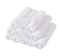 MagiDeal 12 pezzi Copri culla per viso Copri poggiatesta Copri culla per lettino da massaggio Premium morbido e spesso, per poltrone SPA Lettini da massaggio, bianco
