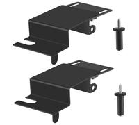 MagiDeal 2 pezzi di serrature di sicurezza per porte per bambini, professionali, pratiche, di alta qualità, in metallo ad alte prestazioni, basate sul telaio, Nero