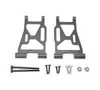 MagiDeal 2 Pezzi RC Braccio oscillante Anteriore Inferiore Parte di aggiornamento Robusto Fai da Te modificato Pezzi di Ricambio Hobby Strumento di Ricambio, Grigio