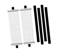 MagiDeal 2 Pezzi Snare Wire per Jazz Drum con Cinghie Resistente in PP Accessorio Ricambio Robusto Kit Pratico Stabile Adatto a Musicisti Batteristi Appassiona, Nero