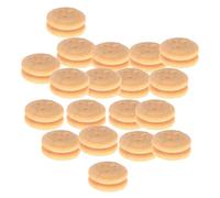 MagiDeal 20 Pezzi di Pulegge per Modellini in Legno, Precisione Realistica per Apprendimento, Esposizione E Riparazione Navale, 6 mm