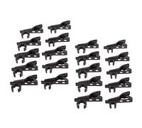 MagiDeal 20Pack Microfono Portatile Supporto per Metallo clip de solapa Risvolto 8 / 12mm