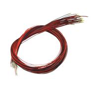 MagiDeal 20x LED SMD 0805 precablati, Accessori per modellini di Treni, Micro LED Bianchi presaldati per progetti scientifici, Micro paesaggi