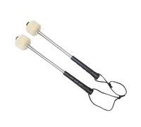 MagiDeal 2x Bacchette per batteria con testa in feltro, parti per percussioni per principianti, impugnatura comoda e leggera, accessorio per strumento,