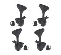 MagiDeal 4 pezzi Meccaniche per chitarra e basso, rapporto 1:20, paletta sigillata, pioli per accordatura per basso, 2l2r