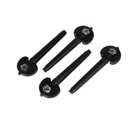 MagiDeal 4 pezzi piroli per violoncello set di sostituzione decorativo per violino per violino accessori per strumenti musicali per prestazioni accessori per