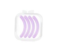 MagiDeal 4x Ricariche per piegaciglia Strumenti per trucco Facile da installare Portatile Morbido, resistente per bigodini standard Accessorio cosmetico, Viola