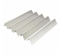 MagiDeal 5 Pezzi Copri Bruciatore Barbecue Barre Diffusori Calore Scudo Braciere Deflettori Triangolari in Acciaio Inox 304 Ricambio per Spirit 7636 Adatti a
