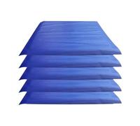 MagiDeal 5 Pezzi Pellicola Protettiva Antipioggia per Coperchio dell'arnia 50x60 cm, Professionale, Impermeabile, Facile da installare, Forniture per, Blu