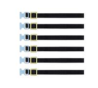 MagiDeal 6 Pezzi Cinghie Elastiche Corda Portapacchi Corda per Bagagli Accessorio di Facile Installazione Cinghia Portapacchi per SCX10 1/8 1/10 RC Auto, Blu